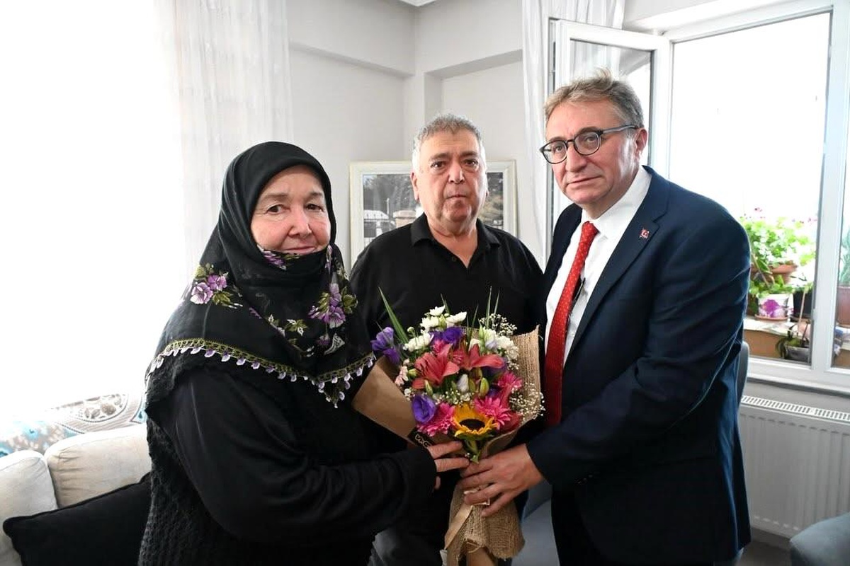 Bozüyük Kaymakamı\'ndan gazi ve şehit ailesine ziyaret