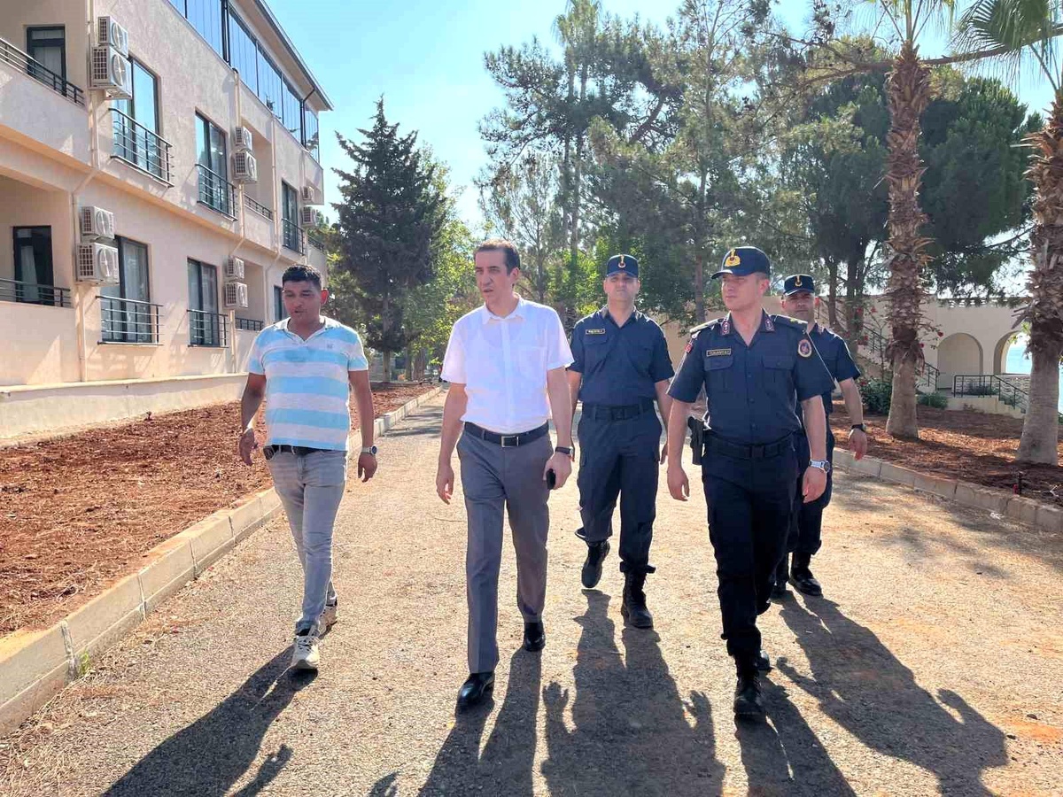 Kaymakam Topsakaloğlu Jandarma Tesislerini İnceledi