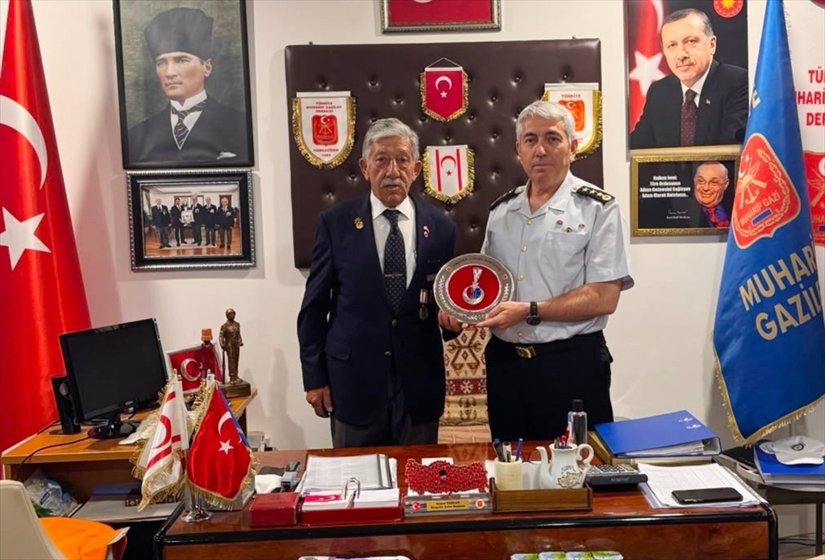 Kırşehir Jandarma Komutanı Gazilerle Buluştu