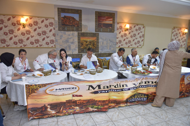 Mardin Yemekleri Yarışması ve Gastronomi Festivali'ne yoğun ilgi