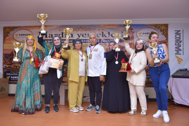 Mardin Yemekleri Yarışması ve Gastronomi Festivali'ne yoğun ilgi