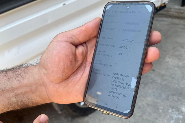 Hiç gitmediği Siirt'ten gelen trafik cezası, hayatının şokunu yaşattı