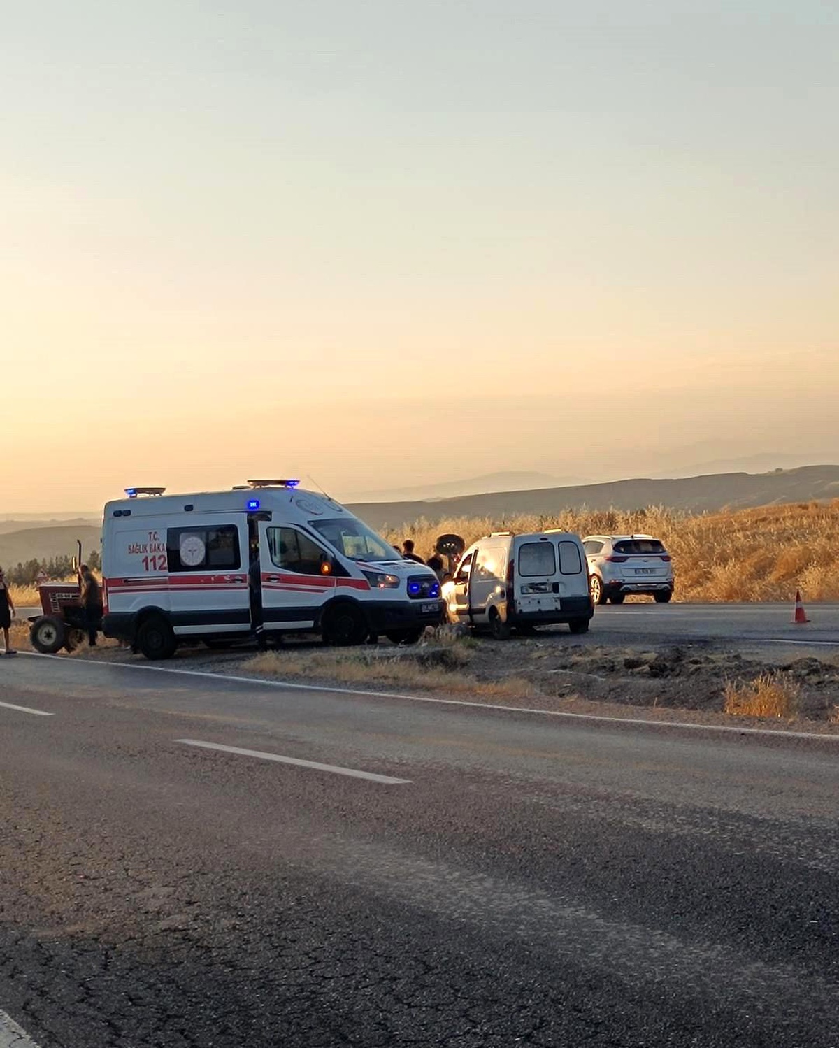 Siirt-Batman Yolunda Trafik Kazası