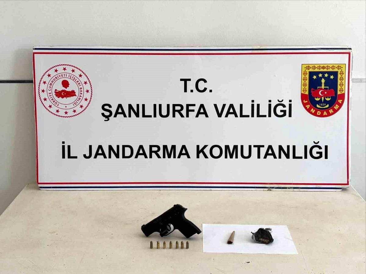 Suruç’ta Uyuşturucu ve Silah Ele Geçirildi