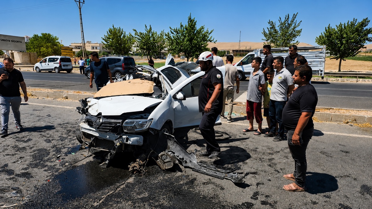 Şanlıurfa\'da Trafik Kazası: 1 Yaralı