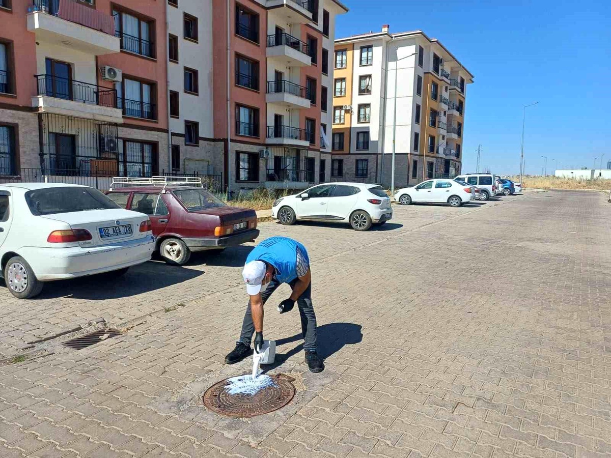 TOKİ'lerde koruyucu larva mücadelesi