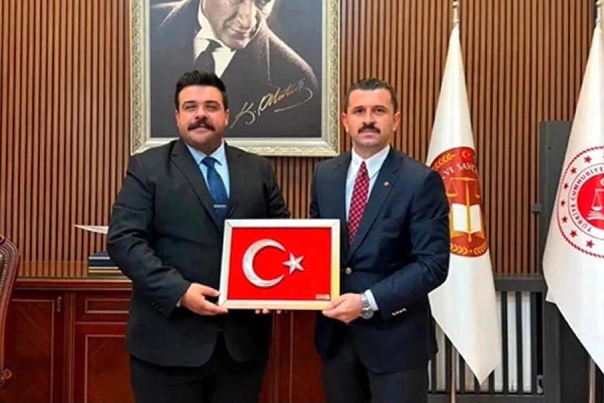 Tutak Kaymakamı\'ndan Başsavcıya Ziyaret