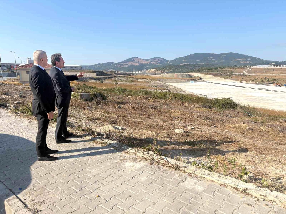 Vali Tavlı\'dan Havza OSB ve trafik tesisi incelemesi