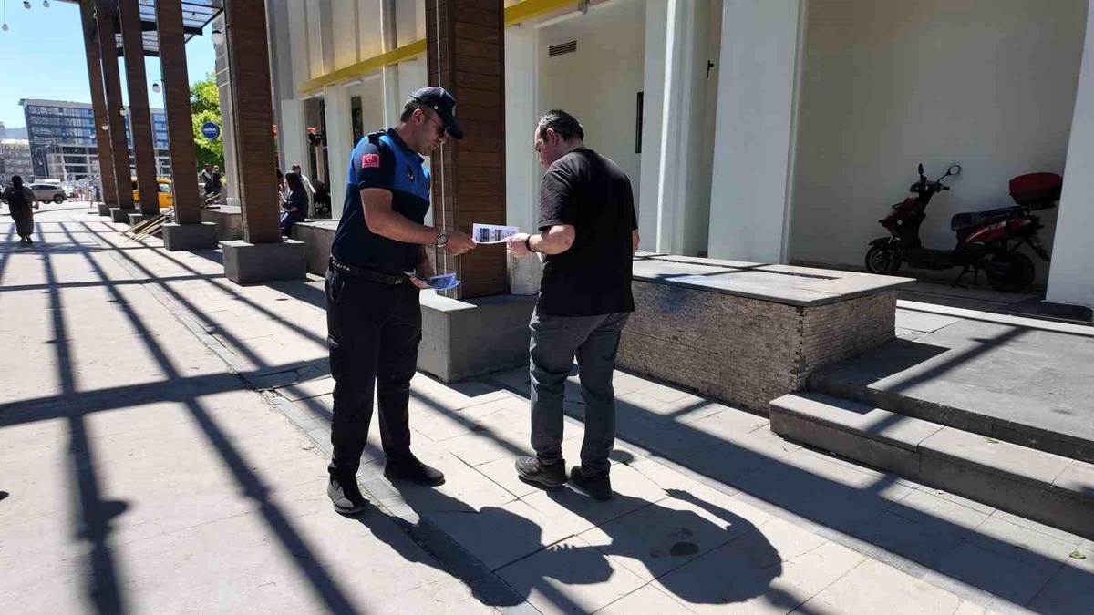 Zabıtadan çevre duyarlılığı çalışması