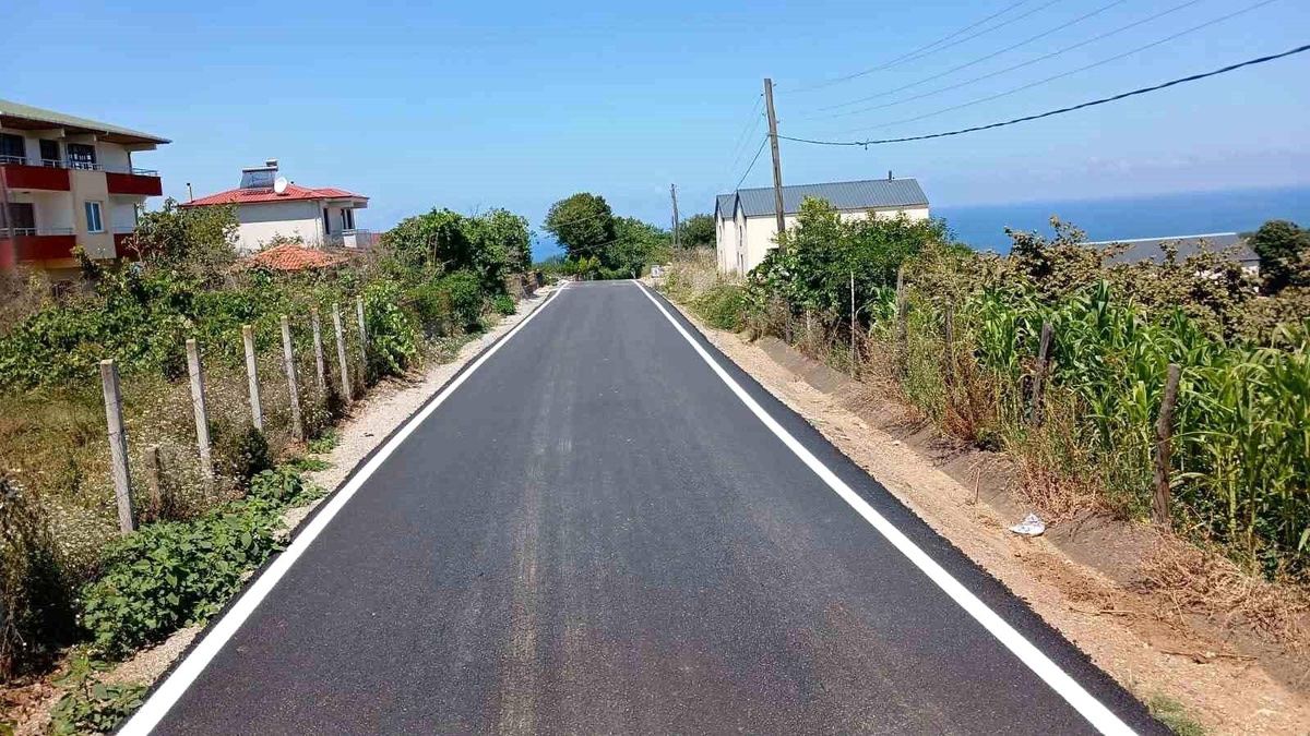 Düzce\'de Yol Çizgi Çalışmaları Tamamlandı