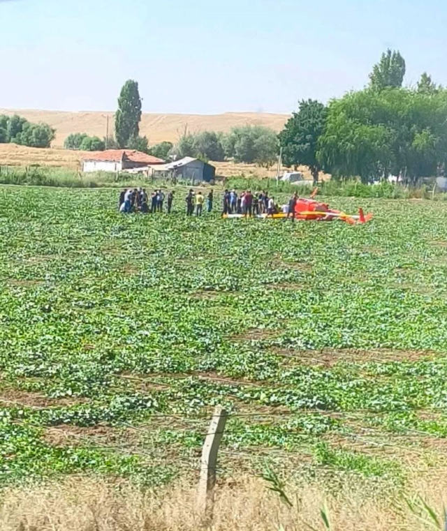 Ankara'da eğitim helikopteri düştü! Bölgeye çok sayıda ekip sevk edildi
