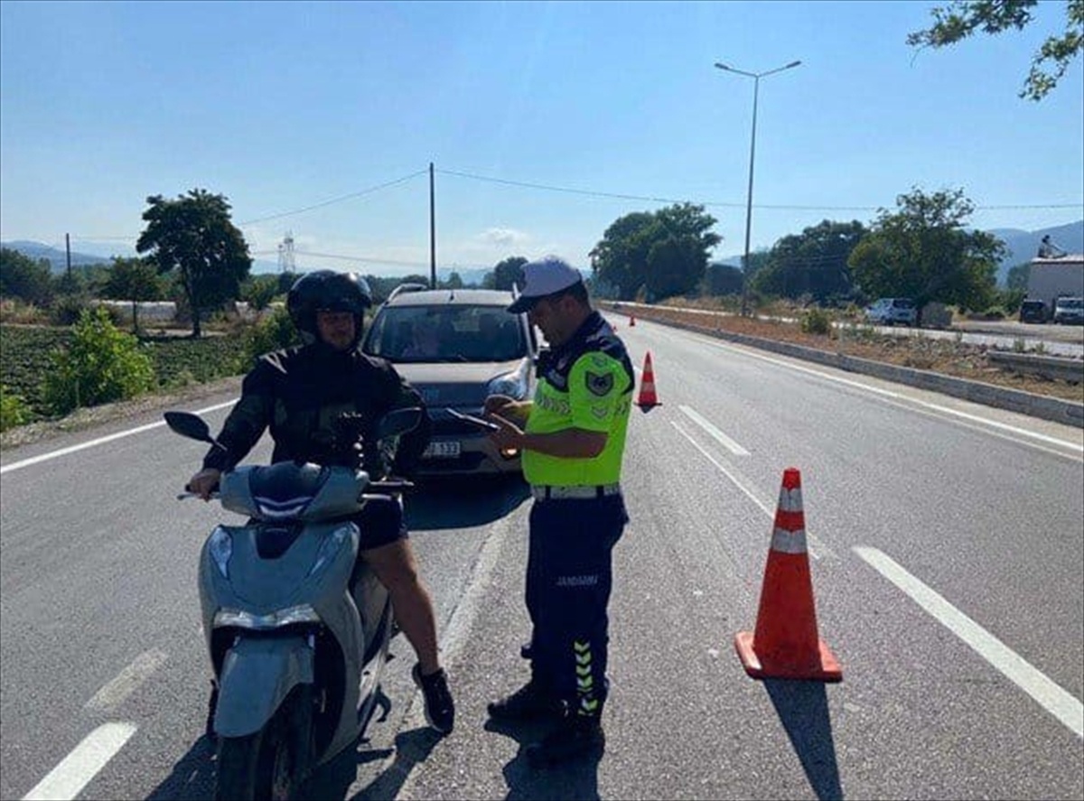 Çanakkale\'de Motosiklet Denetimleri