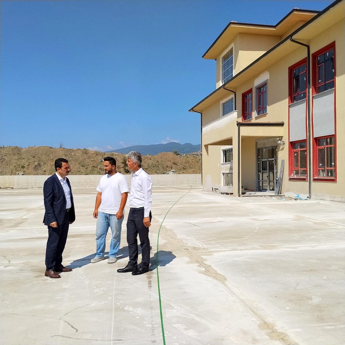 Düzce\'de okul inşaatları denetlendi