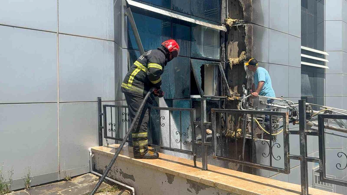 Harran Üniversitesi Hastanesinde Yangın Paniği