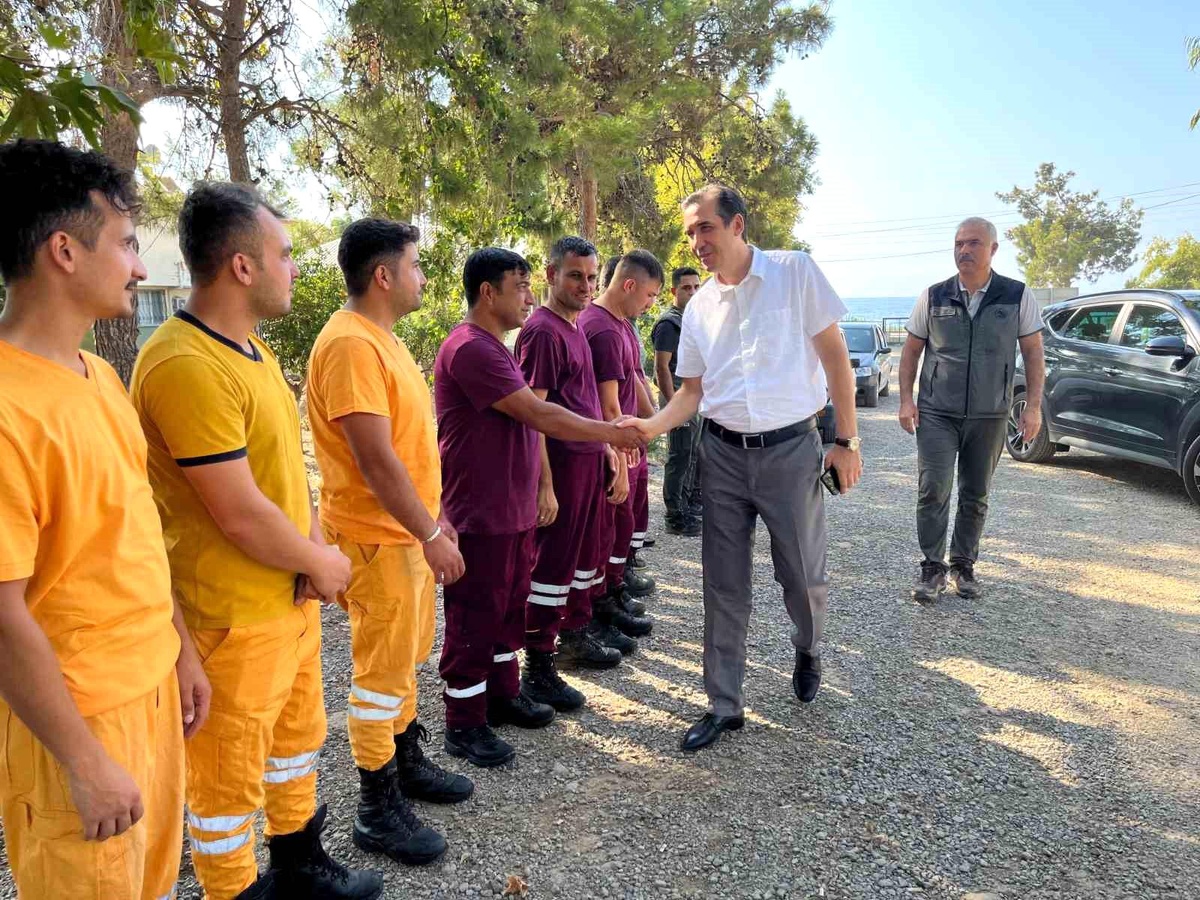 Topsakaloğlu\'ndan Orman Yangını Önlemleri İncelemesi