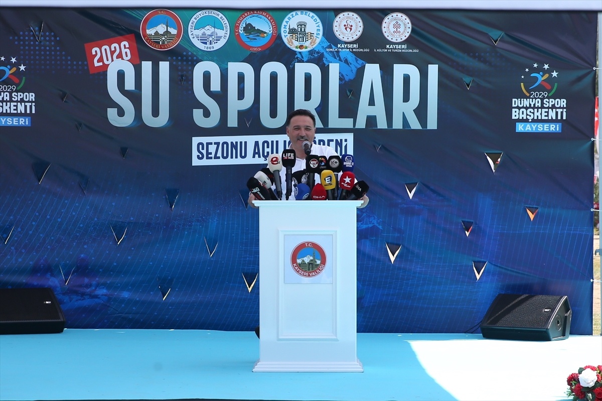 2026 Su Sporları Sezonu Tomarza\'da Açıldı