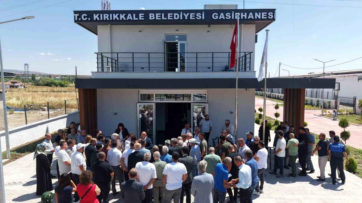 Kırıkkale\'nin ilk modern gasilhanesi hizmete açıldı