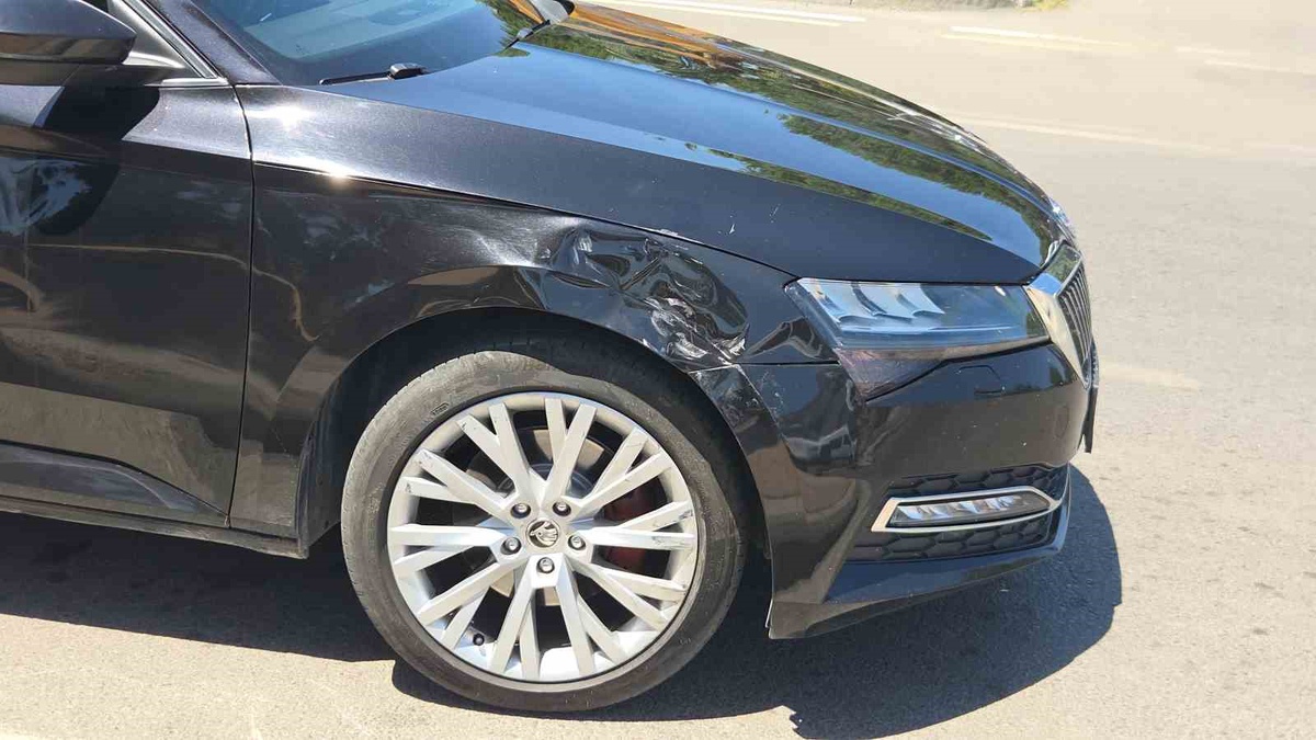 Ehliyetsiz Motosiklet Sürücüsü Kaza Yaptı