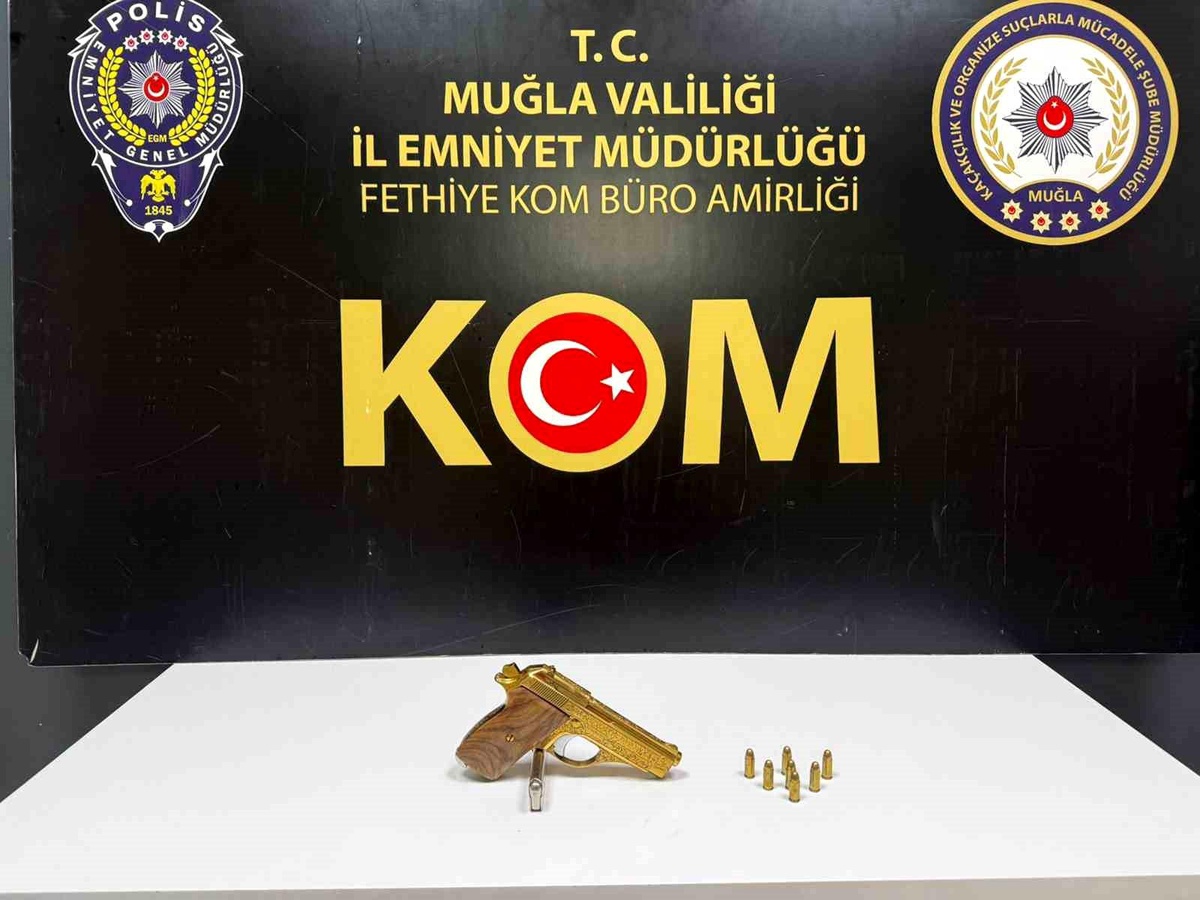 Muğla\'da Eş Zamanlı Silah Operasyonu