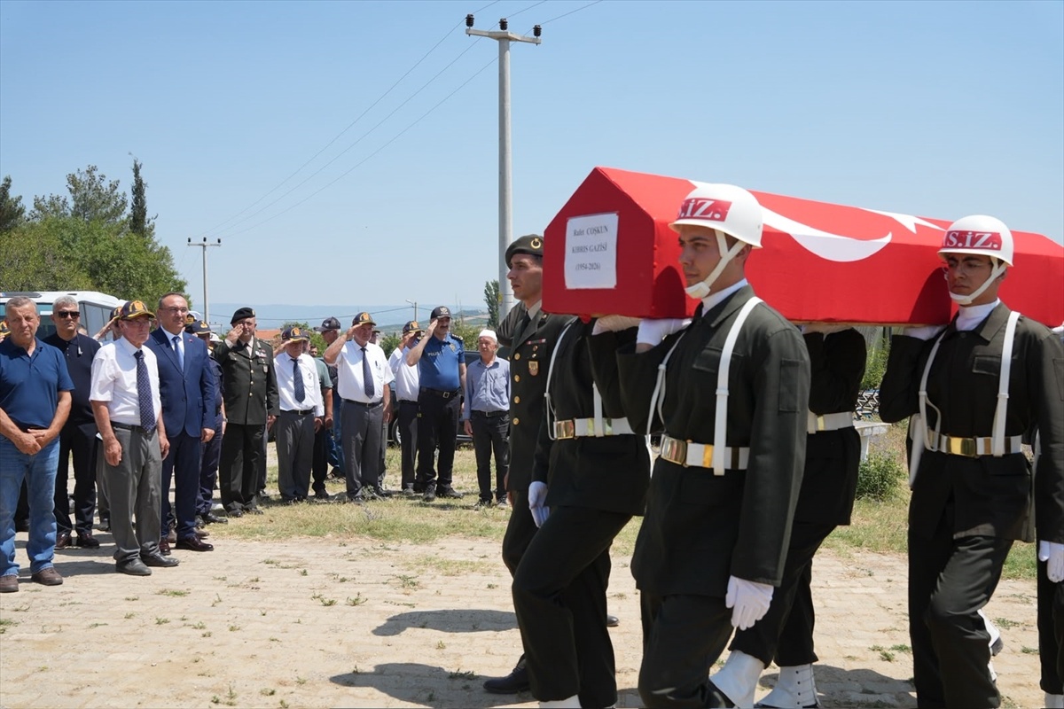 Kıbrıs Gazisi Rafet Coşkun Son Yolculuğuna Uğurlandı