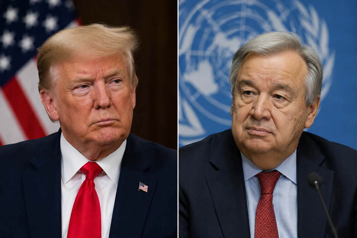 Trump, görev süresi yıl sonunda dolan BM Genel Sekreteri Guterres\'in yerine Infantino\'yu önerdi