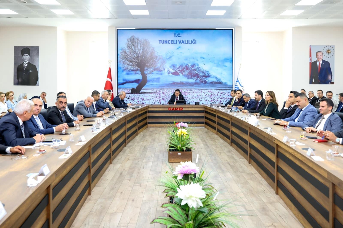 Tunceli\'de 117 projelik yatırım programı değerlendirildi