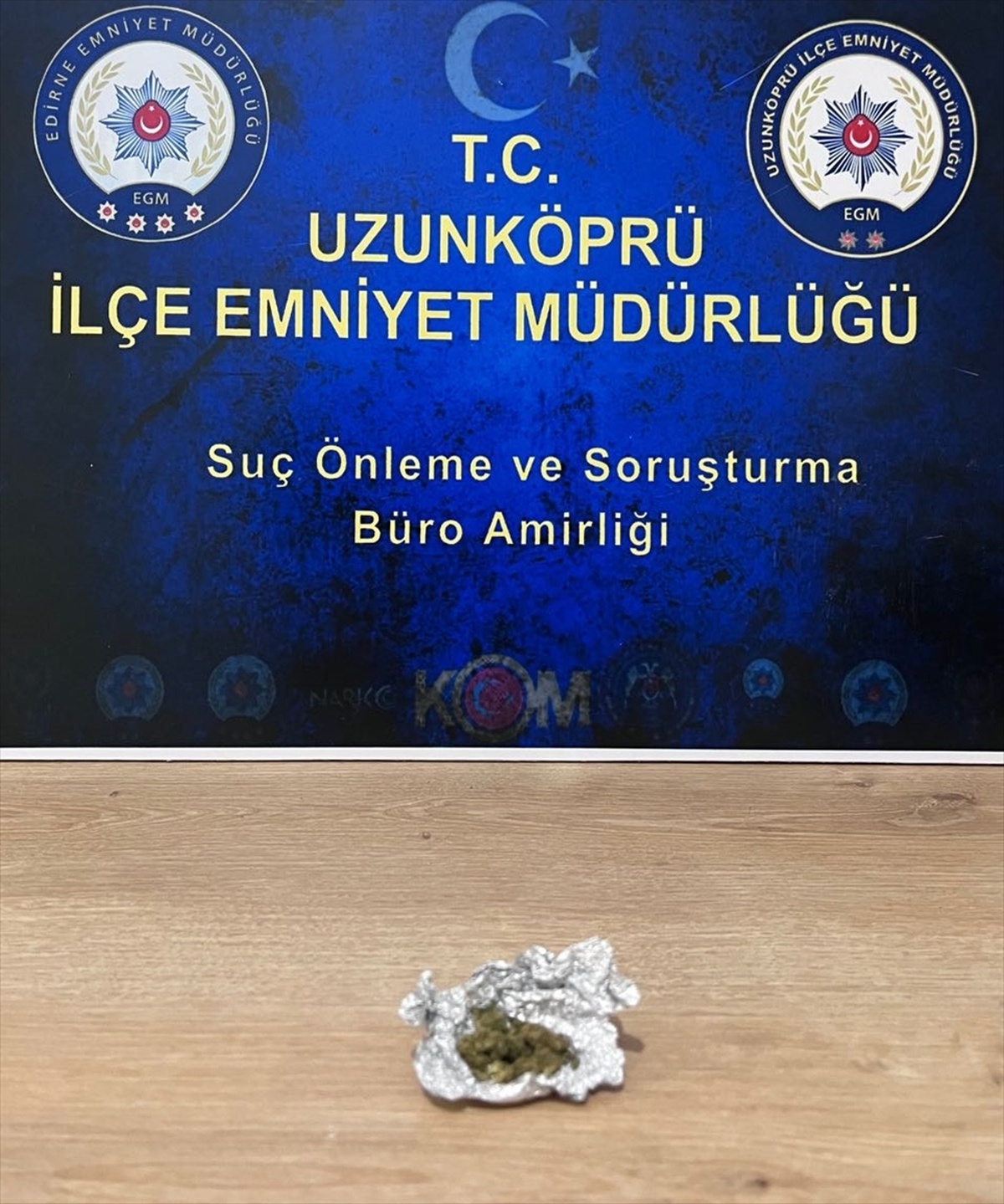 Edirne\'de Uyuşturucu Operasyonu: 2 Gözaltı