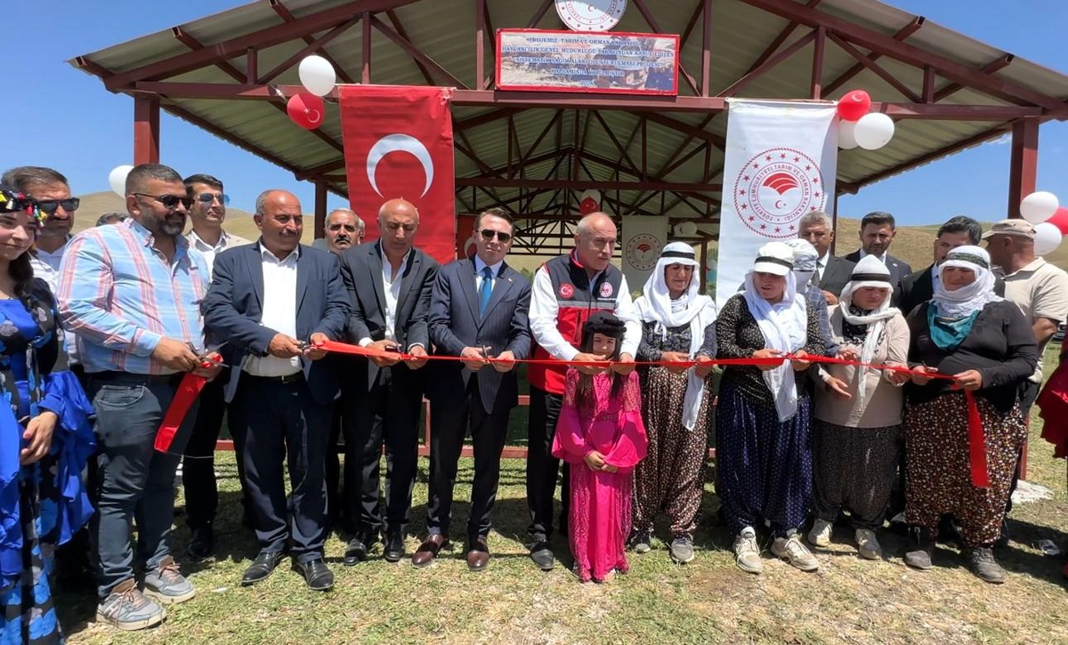 Hakkari\'de Berivanlara Yeni Sağım Tesisleri Açıldı