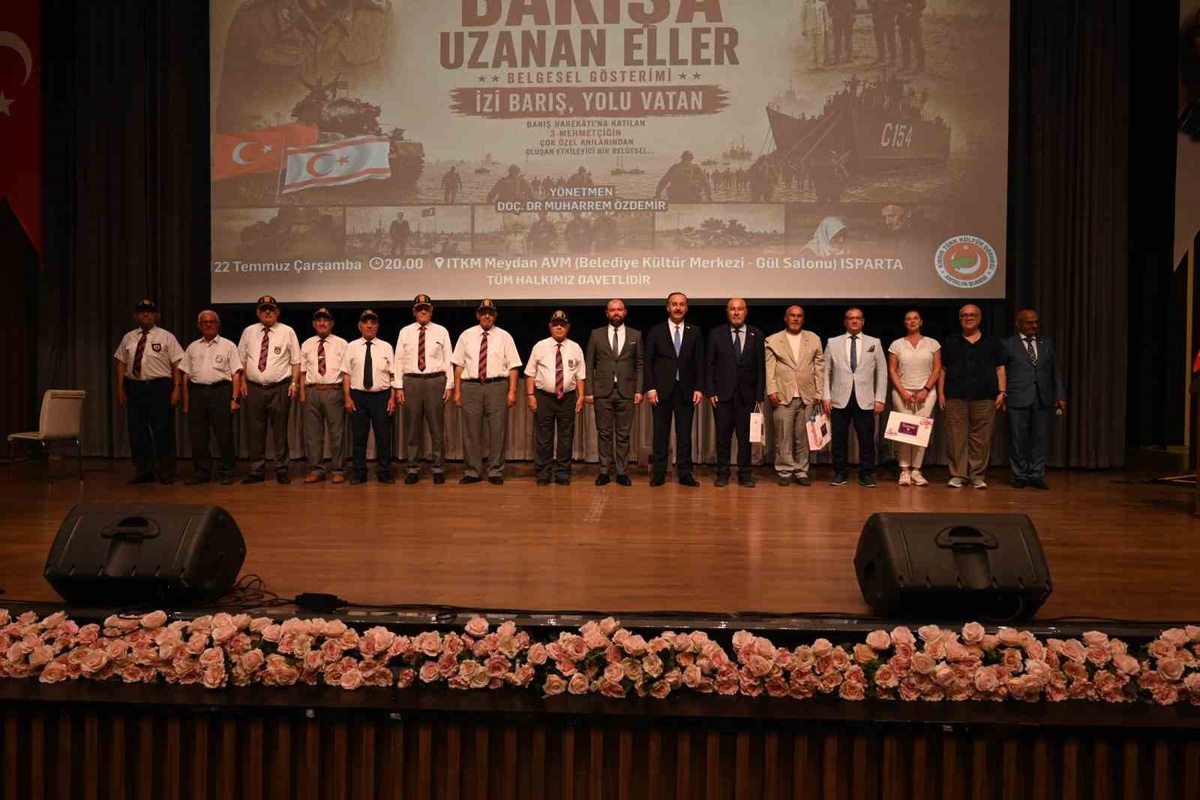 Barışa Uzanan Eller Belgeseli Isparta\'da Gösterildi