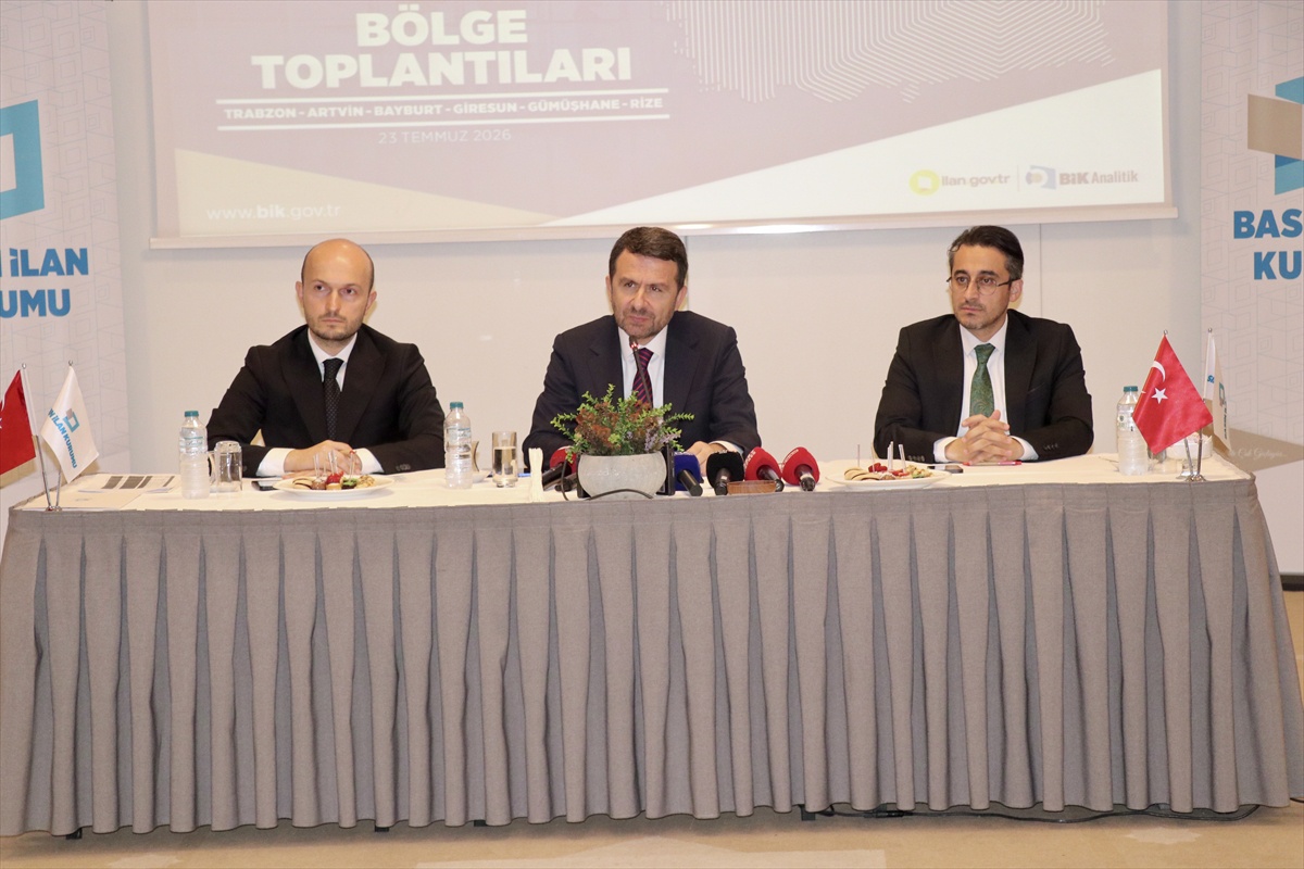 BİK Genel Müdürü Trabzon\'da Gazetecilerle Buluştu