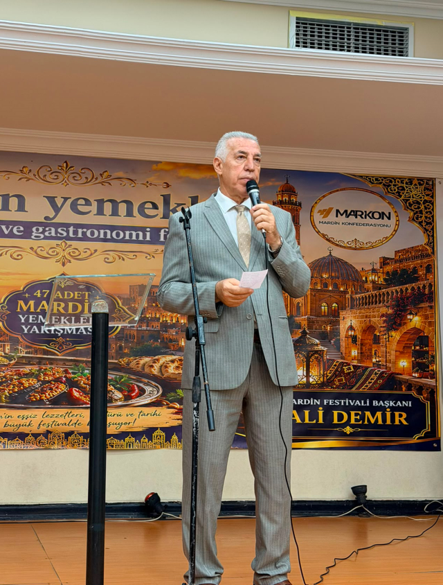 MARKON'un gastronomi festivalinde Mardin lezzetleri buluştu! Başkan İbrahim Biter'den anlamlı mesaj