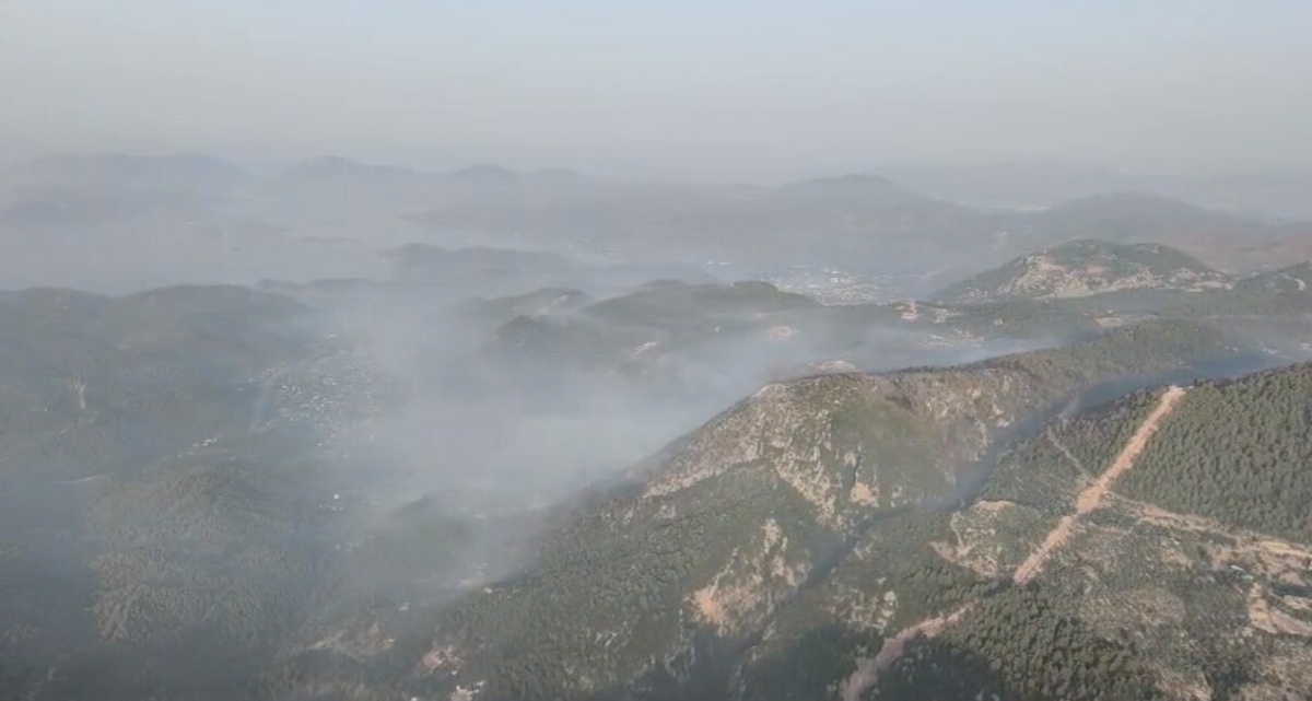 Fethiye\'deki Orman Yangını Kontrol Altına Alındı