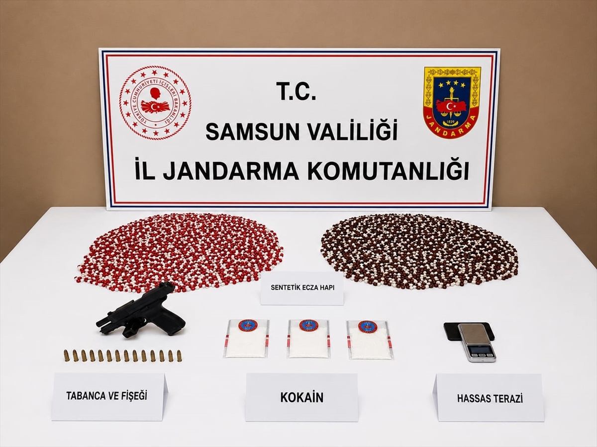 Bafra\'da Uyuşturucu Operasyonu