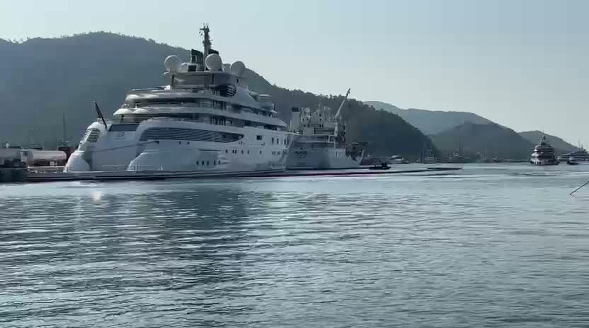 Marmaris\'e 500 Milyon Dolarlık Yat Tekrar Geldi