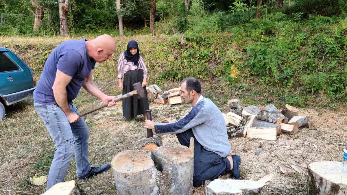 Erfelek\'te Kış Hazırlıkları Başladı