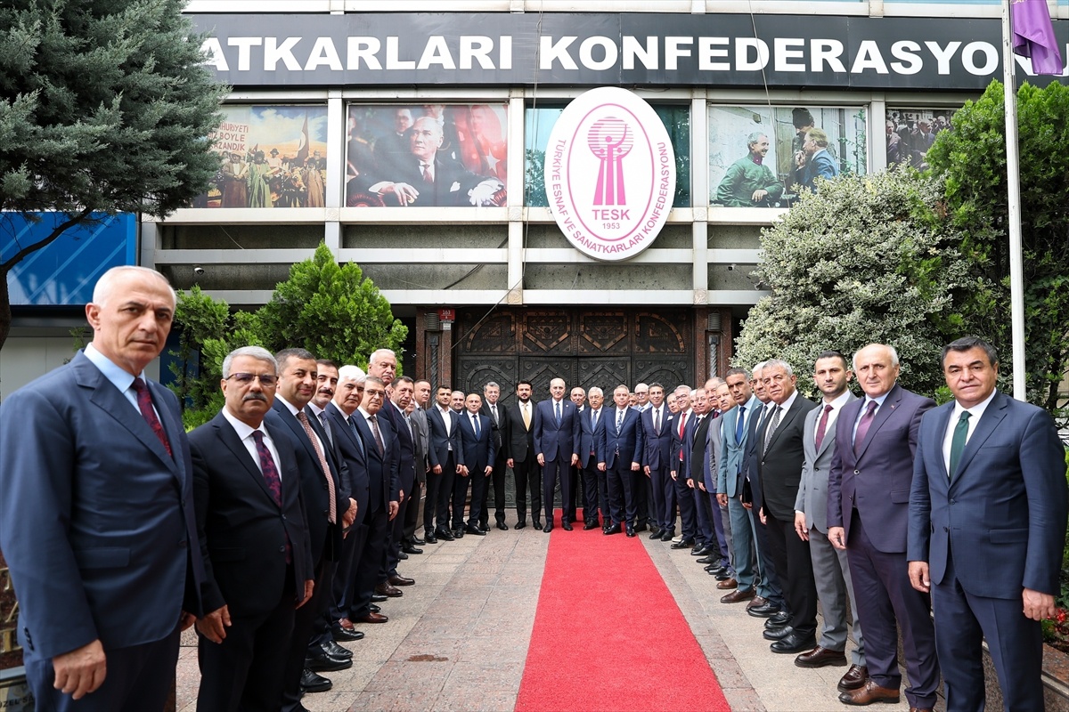 Kurtulmuş TESK\'i Ziyaret Etti