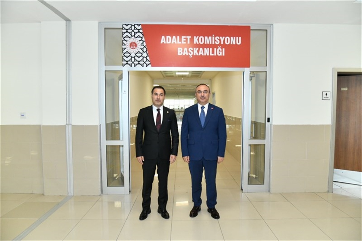 Vali Soytürk, Yeni Başsavcı ve Adalet Komisyonu Başkanı ile Görüştü