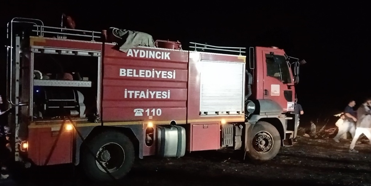 Yozgat\'ta Hububat Alanında Yangın