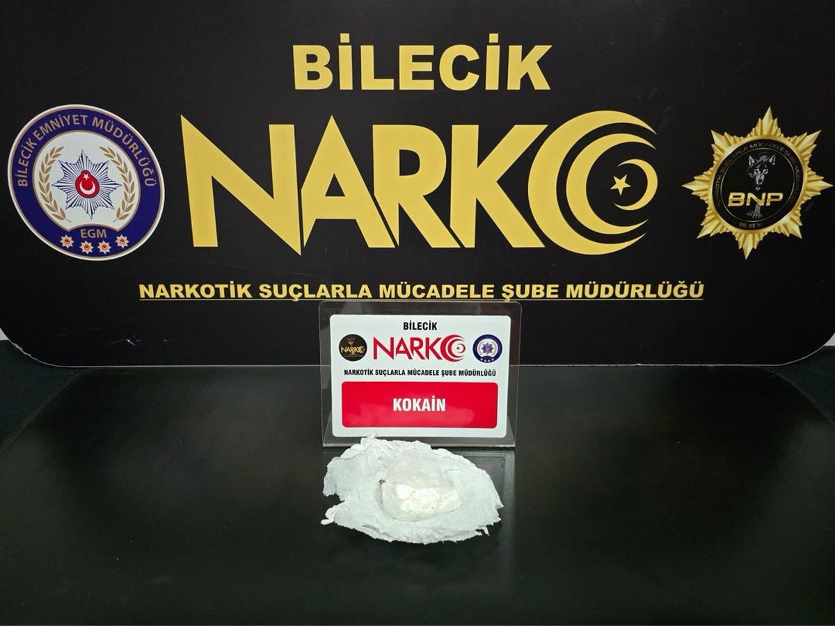 Bilecik\'te Uyuşturucu Operasyonu: 1 Gözaltı