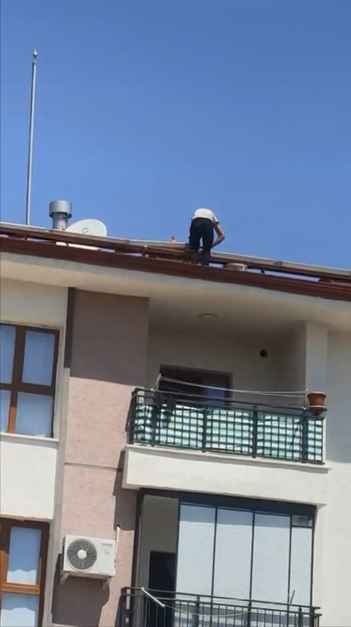 Çatıda Güvensiz Çalışma