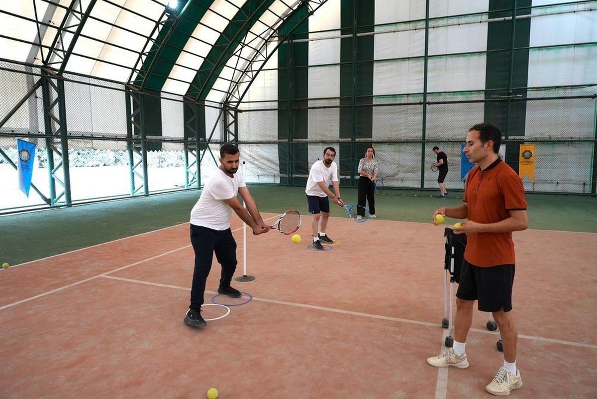 Diyarbakır’da tenis kortlarına yoğun ilgi: 6 ayda 540 kursiyer