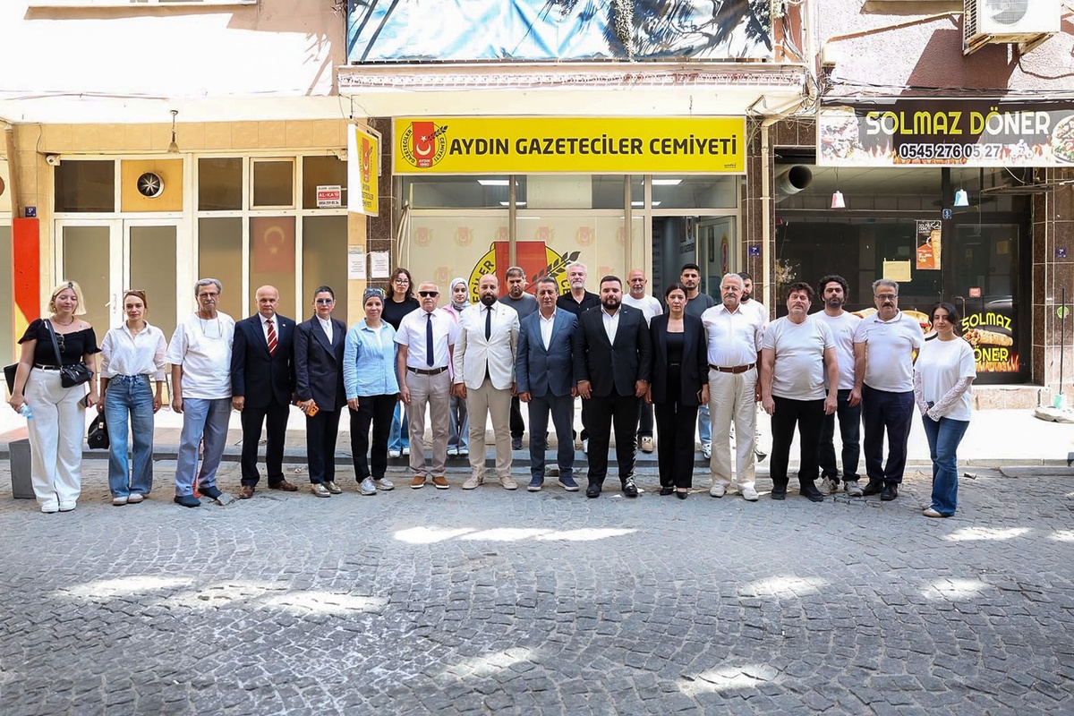 Efeler Belediye Başkanı Yetişkin’den Aydın\'daki basın meslek örgütlerine ziyaret