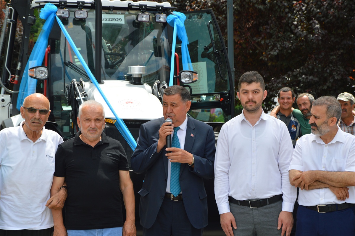 Havza\'da hibe araçlar için kurban kesildi
