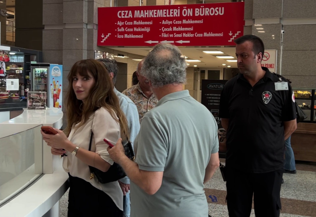 Hazal Kaya ifade için adliyede: Mutlu halleri dikkat çekti