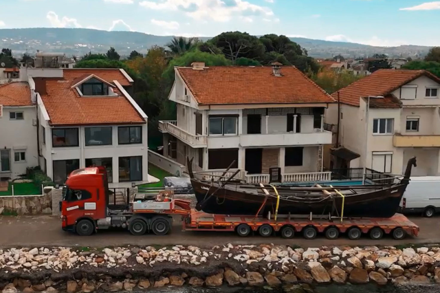 Homeros'un destanlarındaki antik tekne Troya Müzesi'nde