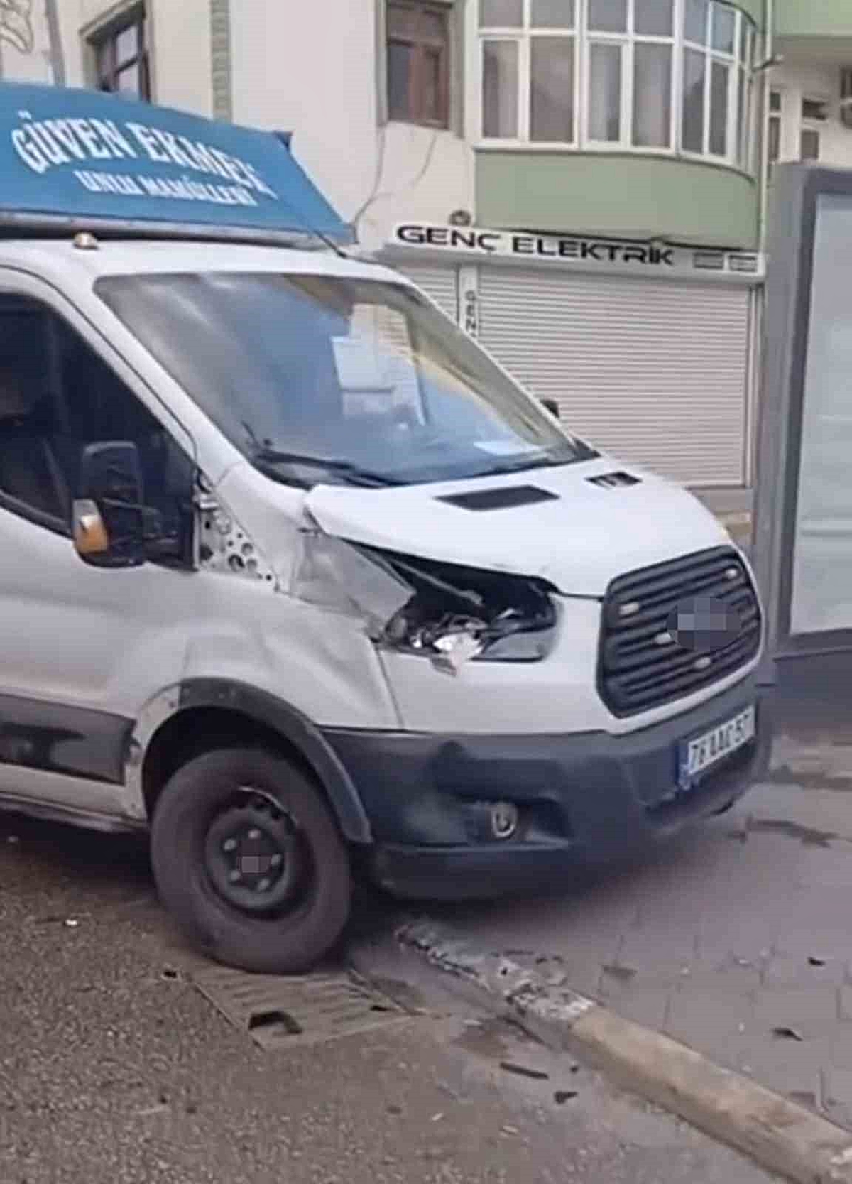 Iğdır’da maddi hasarlı kaza
