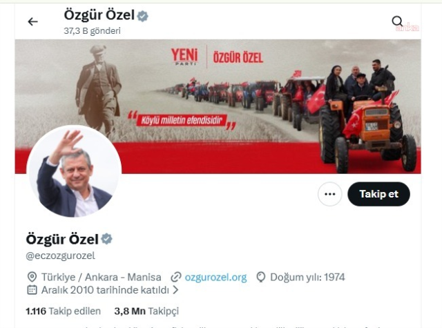 İşte Özgür Özel'in