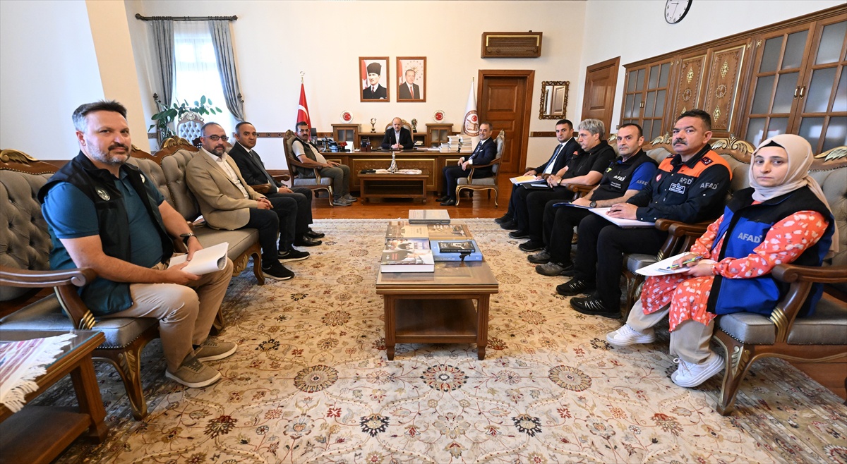 Kastamonu\'da Kuvvetli Yağış Uyarısı Toplantısı