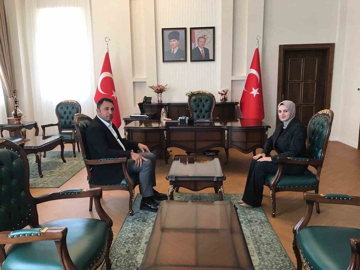 Cengiz’den kaymakam bayguş’a hayırlı olsun ziyareti