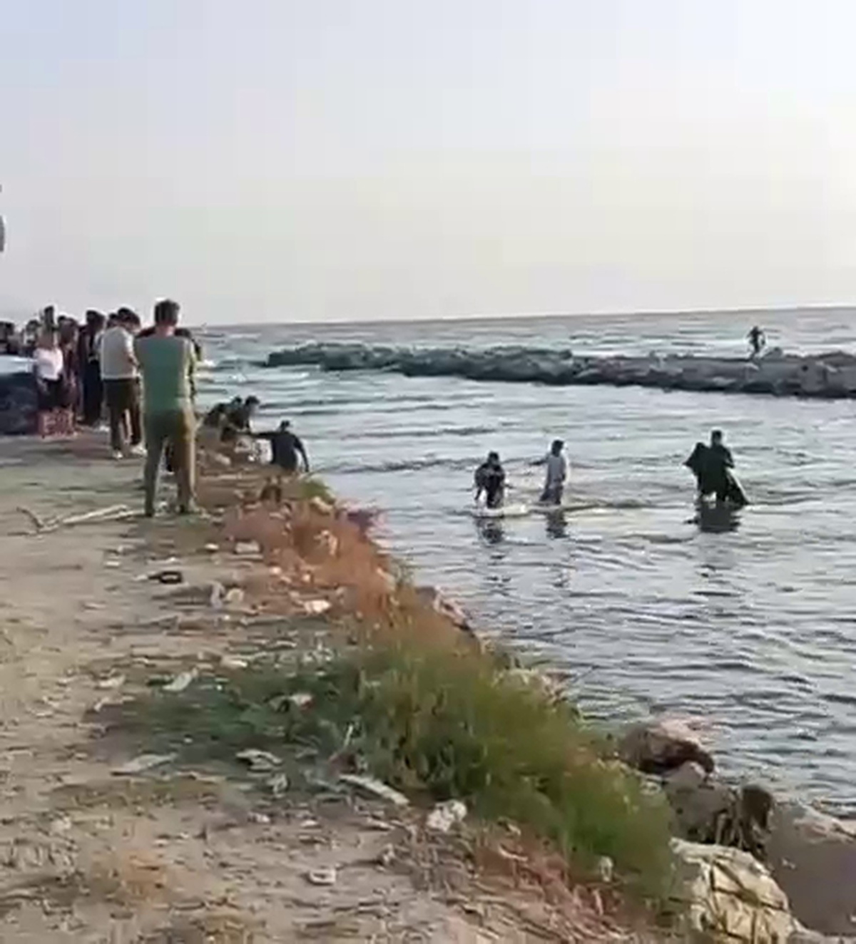 Mersin\'de 7 Yaşındaki Çocuk Akıntıya Kapıldı